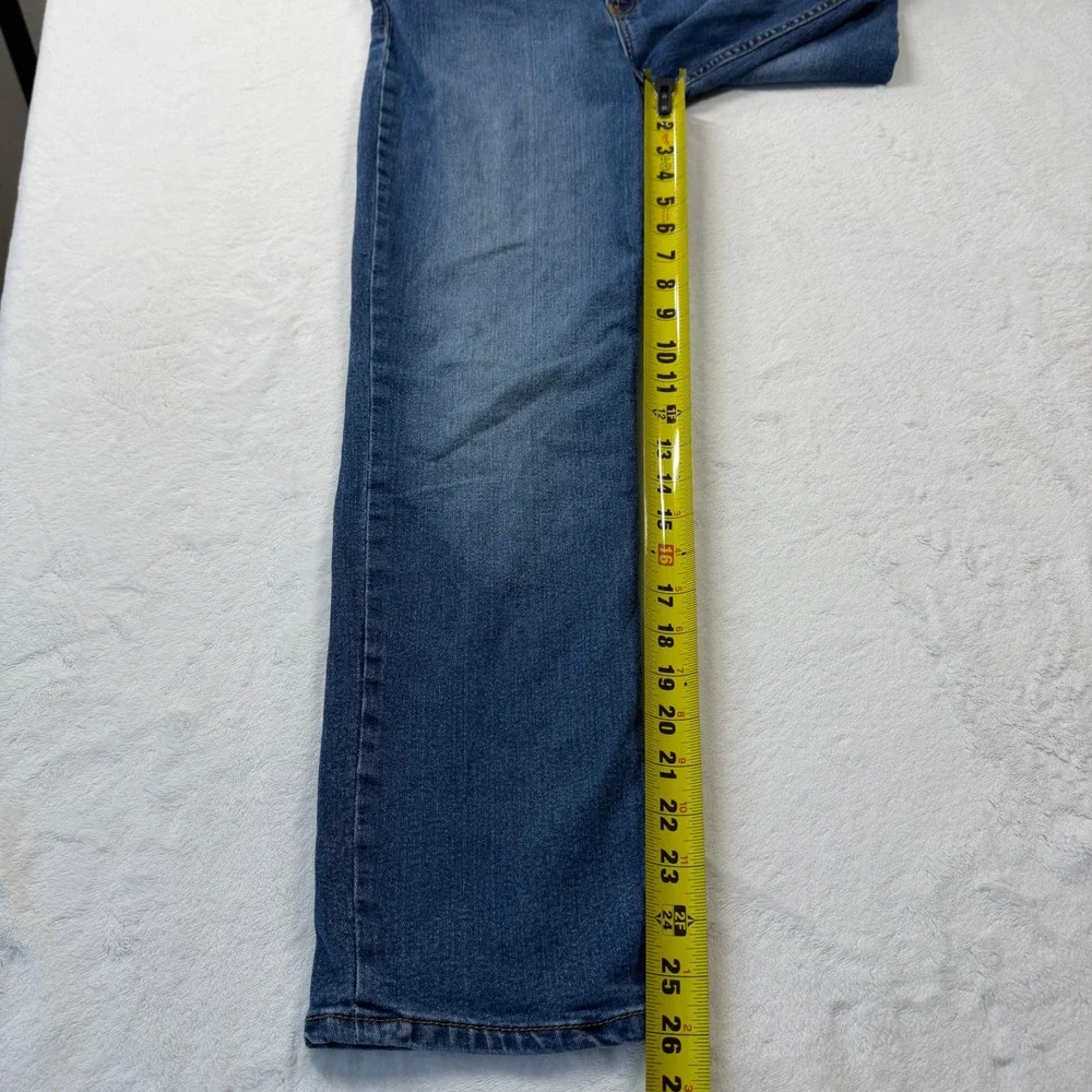 Carter's Straight‎ Leg Jeans Kids 14/14A Blue Good Medium Wash Classic Denim